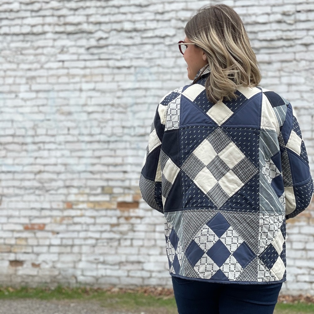Handmade Quilted Jacket - Picture 2 of 3